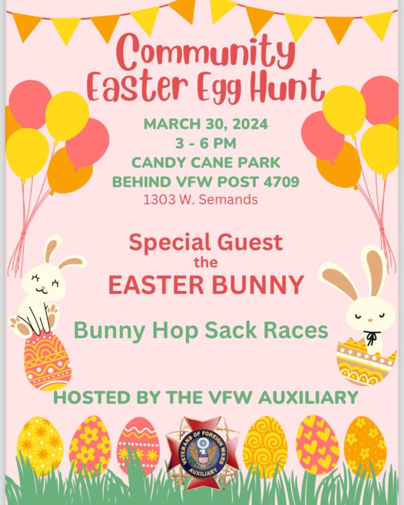 VFW 4709 Easter Egg Hunt 2024