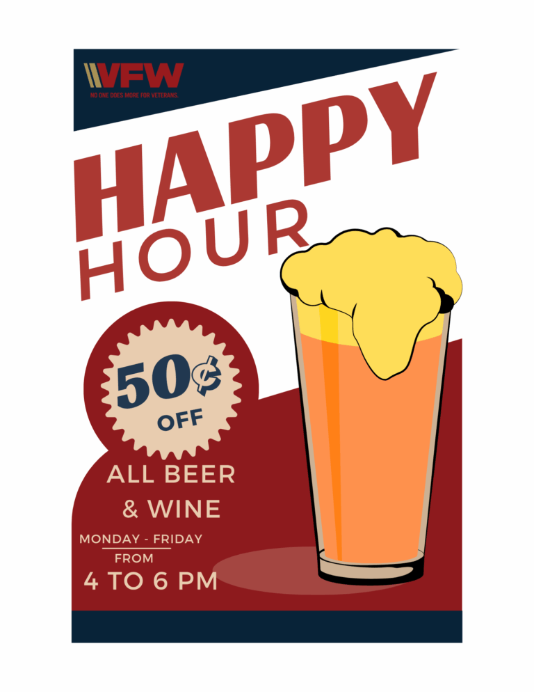 Join us for Happy Hour You can join as a Canteen member if you are an honorably discharged veteran, LEO, Firefighter or EMS for only $20 a year
