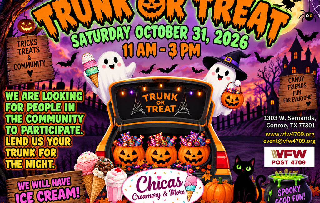 VFW 4709 Trunk or Treat 2026