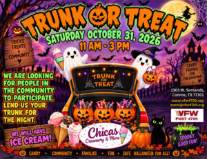 VFW 4709 Trunk or Treat 2026